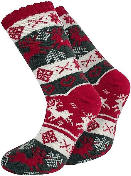 normani ABS-Socken Strick-Kuschelsocken mit Norwegermotiv und ABS (1 Paar) günstig online kaufen