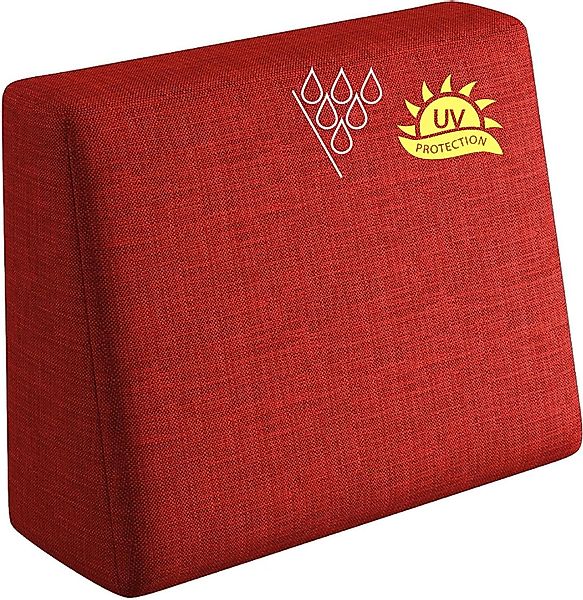 sunnypillow Rückenkissen Palettenkissen mit abnehmbarem Bezug günstig online kaufen