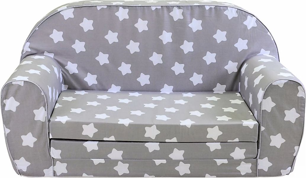 Knorrtoys® Sofa »Grey White Stars«, für Kinder; Made in Europe günstig online kaufen