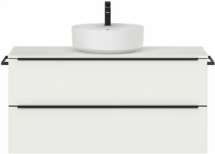 nobilia® Badmöbel-Set »Alvene« vormontiert, mit Soft-Close, 1 Stk. tlg. in günstig online kaufen