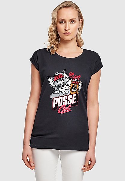 ABSOLUTE CULT T-Shirt "ABSOLUTE CULT Damen Ladies Tom and Jerry - Posse Cat günstig online kaufen