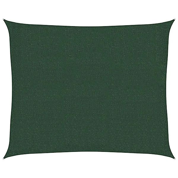 vidaXL Sonnensegel 160 g/m² Dunkelgrün 2,5x3 m HDPE 311452 günstig online kaufen