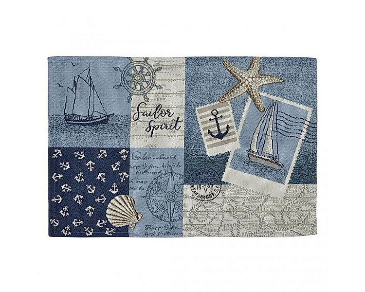 sander table + home Platzset 2x Platzset Tischset Gobelin * Sailor Patch * günstig online kaufen