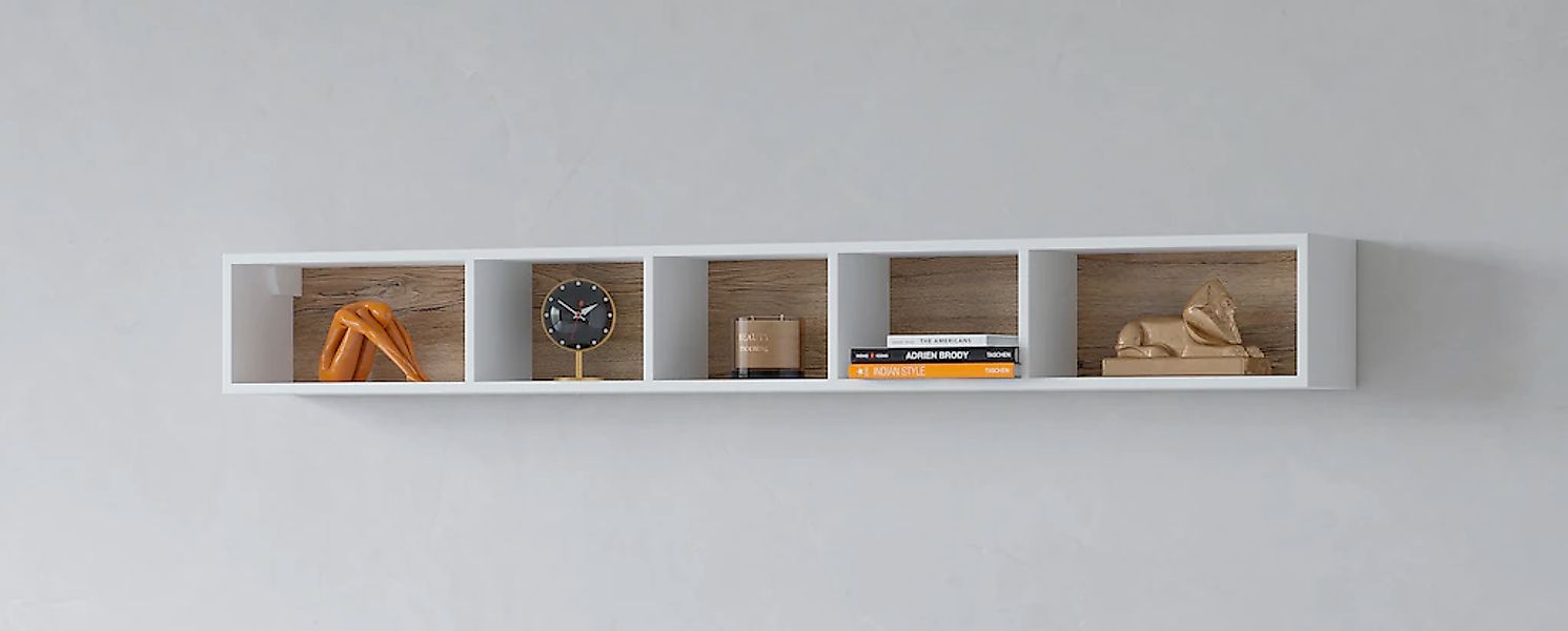 OTTO home Wandregal "Toledo,Breite 169 cm stilvolle Deko-Wandregal" Wandreg günstig online kaufen