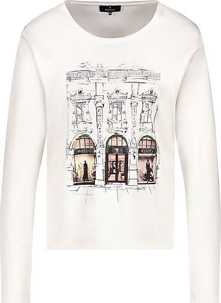 Monari T-Shirt Monari Filiale Funkennder City-Druck mit Strasssteinen günstig online kaufen