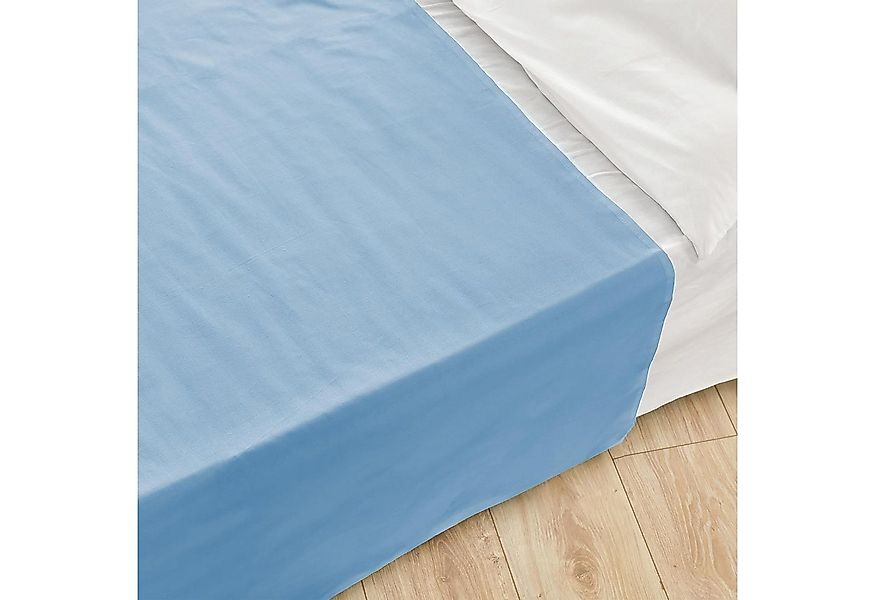 GREEN MARK Textilien Betttuch gewebtes Leintuch Betttuch, 100% Baumwolle, G günstig online kaufen