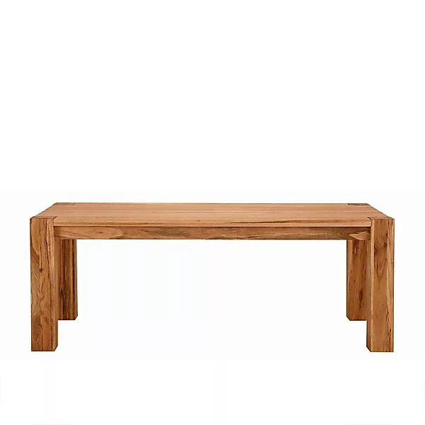 Echtholztisch aus Wildeiche gebürstet und geölt modern günstig online kaufen