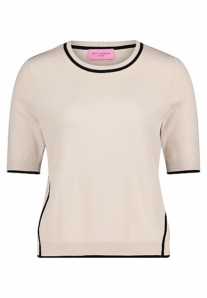 Betty Barclay Kurzarmshirt "Betty Barclay Damen Feinstrickpullover mit Stri günstig online kaufen