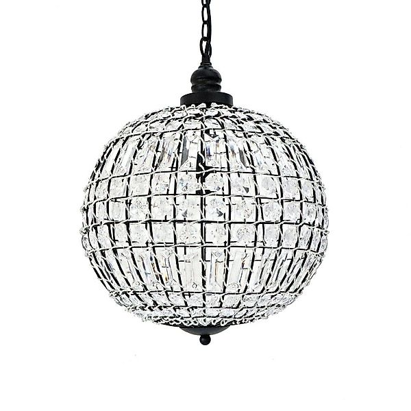 Grafelstein Hängeleuchten Kugellampe CRISTAL schwarz mit günstig online kaufen