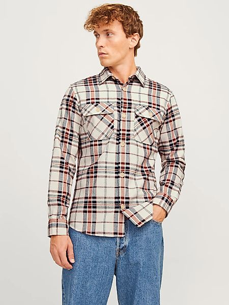 Jack & Jones Langarmhemd JJEDARREN OVERSHIRT günstig online kaufen