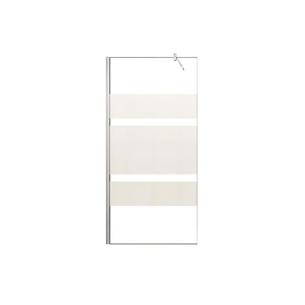 Duschparadies 110 x 190cm Walk in Dusche 6mm Nano Glas Teilsatiniert Duscha günstig online kaufen