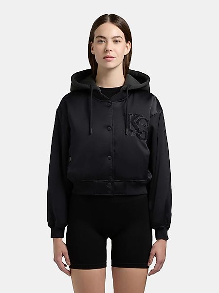 khujo Collegejacke "Chani" mit Kapuze Kurze Damen Bomberjacke mit Kapuze günstig online kaufen