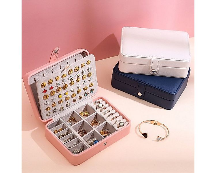 XDeer Schmuckkasten Schmuckschatulle Tragbar Schmuckbox Klein Schmuckaufbew günstig online kaufen