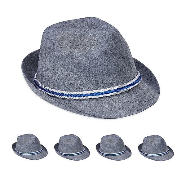relaxdays Trachtenhut Bayern 5er Set günstig online kaufen