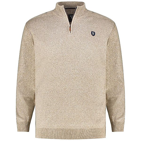 Hajo Pullover mit Stretch Farbe beige Größe: 3XL günstig online kaufen