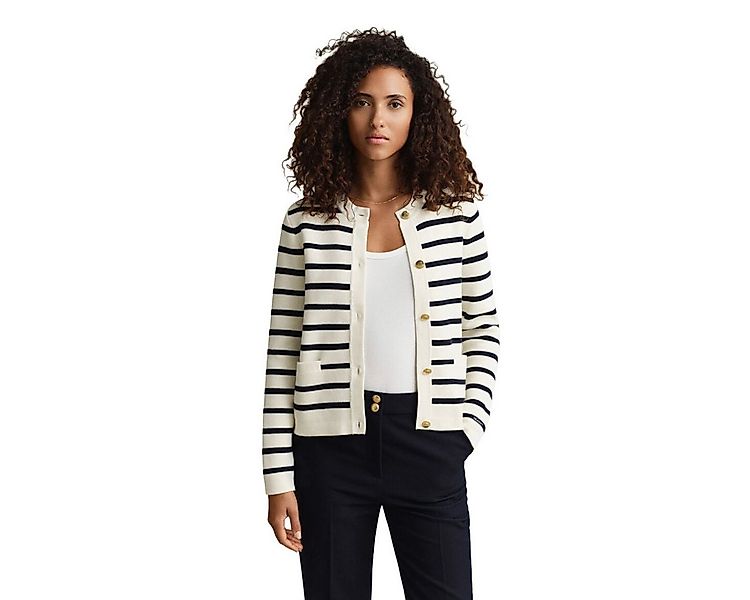 Gant Strickjacke 4805448 Damen Cardigan mit goldfarbenen Knöpfen und Milano günstig online kaufen