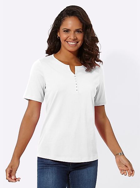 Casual Looks Rundhalsshirt "Shirt" 1 Stk. tlg. günstig online kaufen