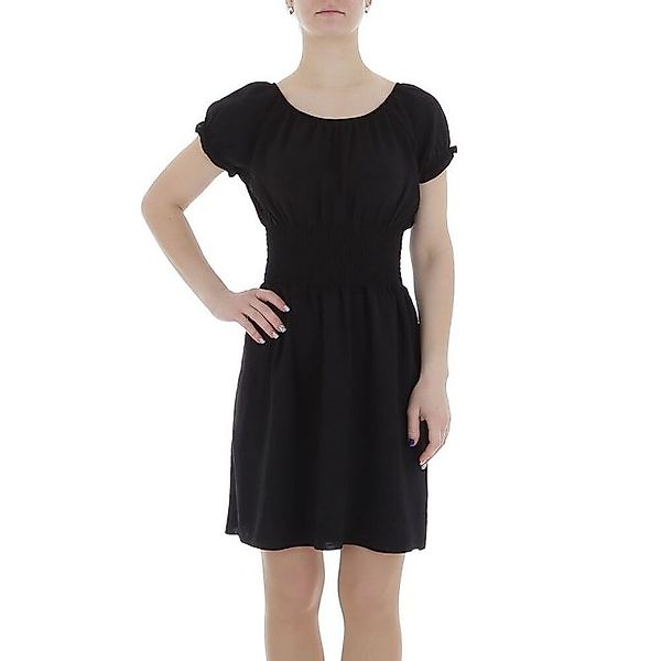 Ital-Design Sommerkleid Damen Freizeit (86164466) Kreppoptik/gesmokt günstig online kaufen