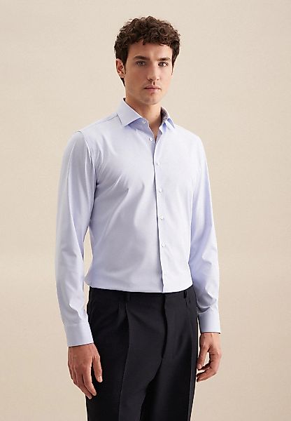 seidensticker Businesshemd "Slim", Slim 1/1 Kentkragen Uni günstig online kaufen