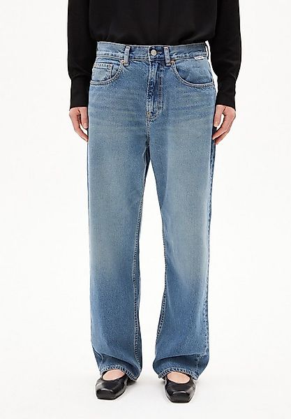 Armedangels Boyfriend-Jeans HAAYI Baggy Jeans recycelte Baumwolle (Non-Stre günstig online kaufen