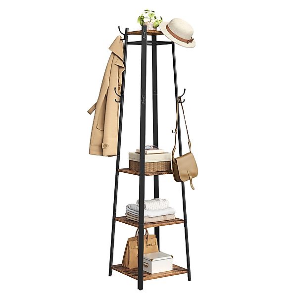 VASAGLE Garderobenständer Kleiderständer, 8 Haken, 43x43x180 günstig online kaufen