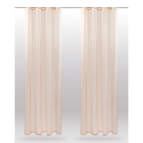 Bestlivings Vorhang (2 St), Kräuselband, transparent, Voile, Gardinenset "T günstig online kaufen