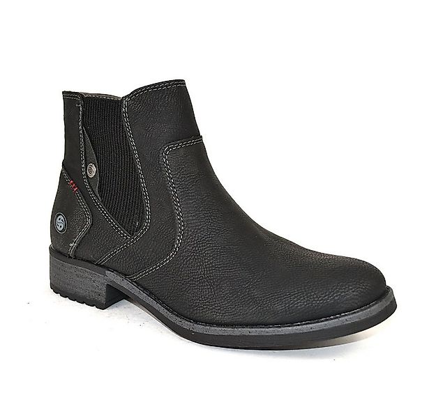 Dockers by Gerli Chelsea Boots Stiefelette Schwarz günstig online kaufen