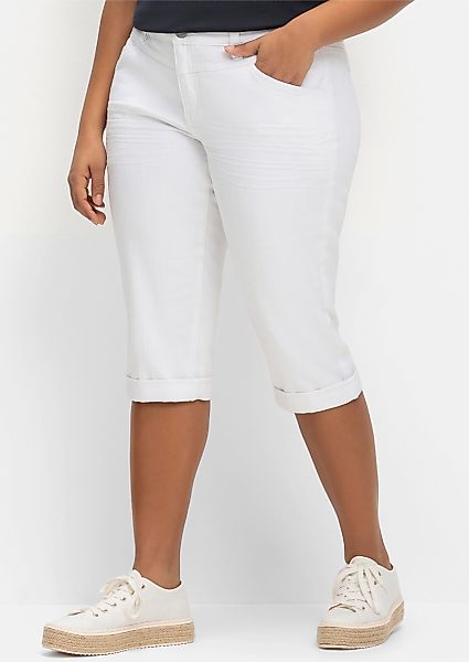 Sheego Jeansshorts Caprijeans günstig online kaufen