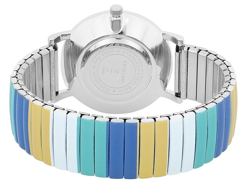 Excellanc Quarzuhr 1700060 Edelstahlzugband, D 36 günstig online kaufen
