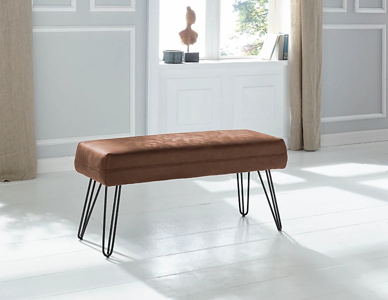 exxpo - sofa fashion Sitzbank "Doppio" Frei im Raum stellbar günstig online kaufen