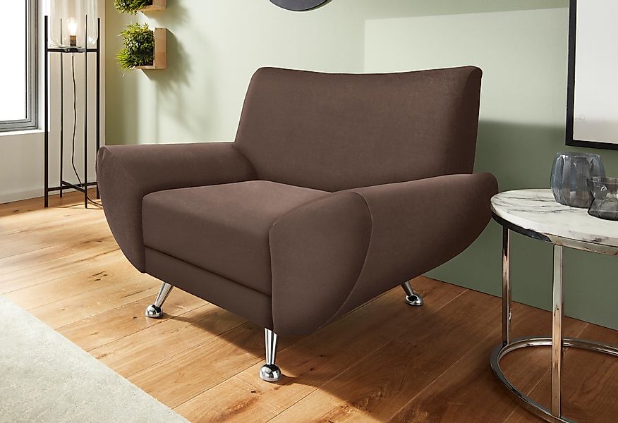 INOSIGN Sessel "Saltare elegant und komfortabel, toller Designfuß" günstig online kaufen