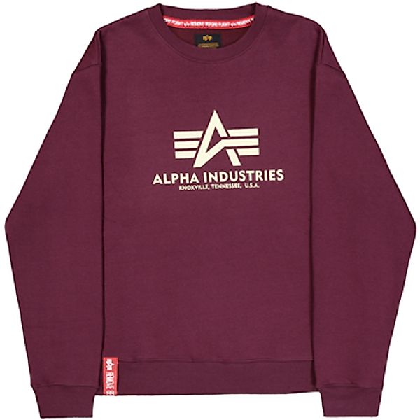 Alpha Industries  Sweatshirt Basic Sweatshirt BL - dark cherry günstig online kaufen