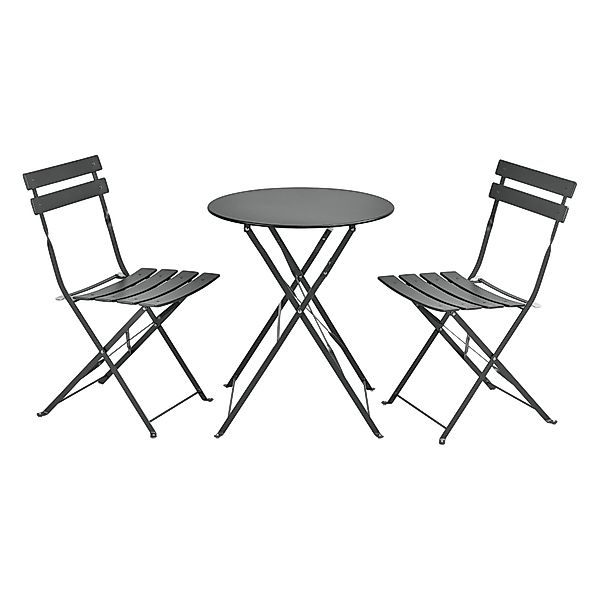 en.casa Balkonset, (3-tlg., Tisch mit 2 günstig online kaufen