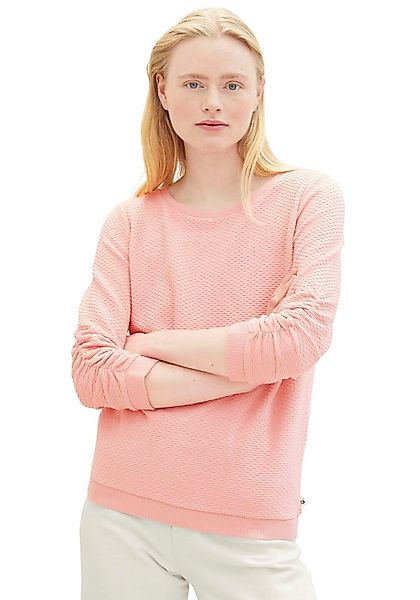 TOM TAILOR Denim Sweatshirt mit besonderer günstig online kaufen