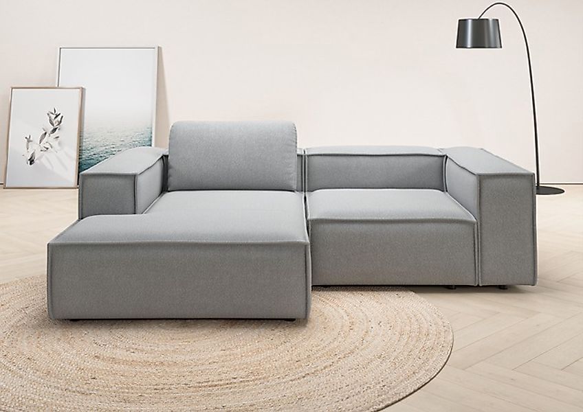 Places of Style Ecksofa »Watertown, kompakte L-Form, 246 cm breite für klei günstig online kaufen