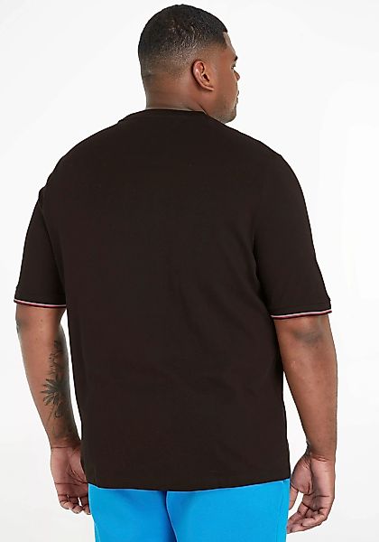 Tommy Hilfiger Big & Tall T-Shirt (1-tlg) mit Markenstreifen auch innen am günstig online kaufen