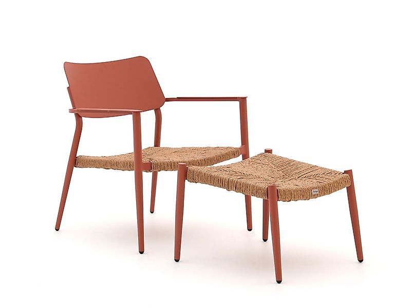 Bellagio Cino Gartenstuhl mit Hocker stapelbar günstig online kaufen