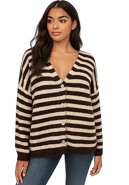 Worldclassca Cardigan WORLDCLASSCA Strickjacke mit Knopf Strickpullover Ges günstig online kaufen