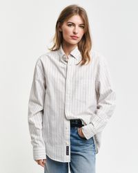 Gant Langarmhemd REG OXFORD STRIPE SHIRT günstig online kaufen