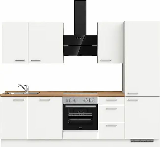 nobilia® Küchenzeile »"Touch II"« vormontiert, Ausrichtung wählbar, Breite günstig online kaufen
