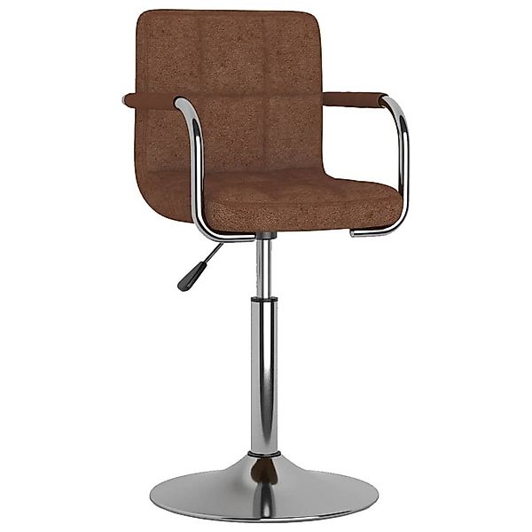 vidaXL Barhocker Barhocker Braun Stoff (1 günstig online kaufen
