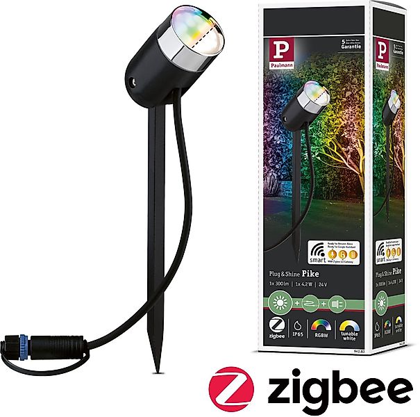 Paulmann LED Gartenstrahler Plug & Shine, günstig online kaufen