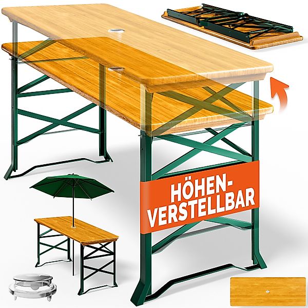 Casaria Stehtisch (1-St), Höhenverstellbar Klappbar Garten günstig online kaufen