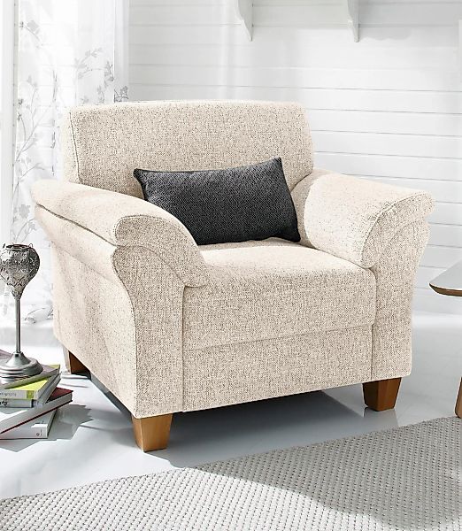 Home affaire Sessel "Borkum, B: 101cm" mit Federkern günstig online kaufen