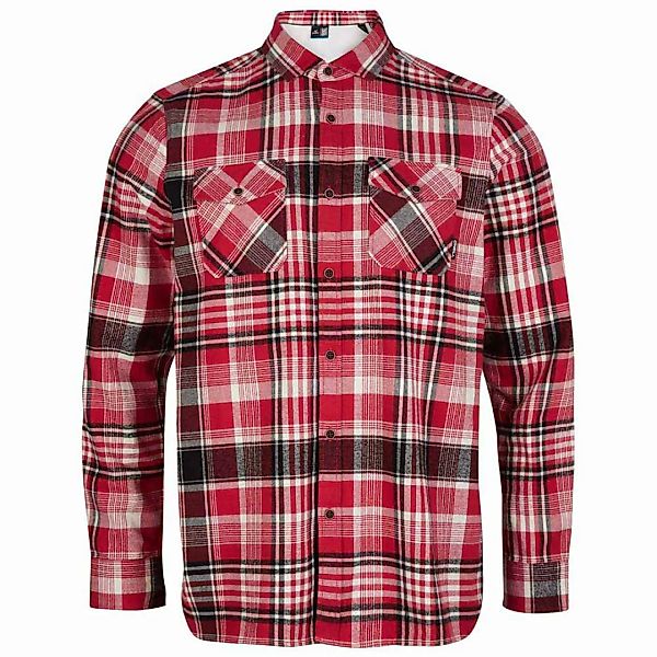 O´neill Flannel Check Kurzarm Hemd M Haute Red günstig online kaufen