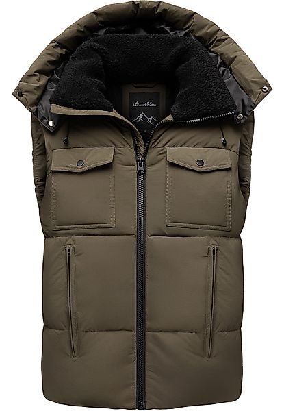 Amaci&Sons Steppweste NAMPA Winterweste Herren Outdoor günstig online kaufen