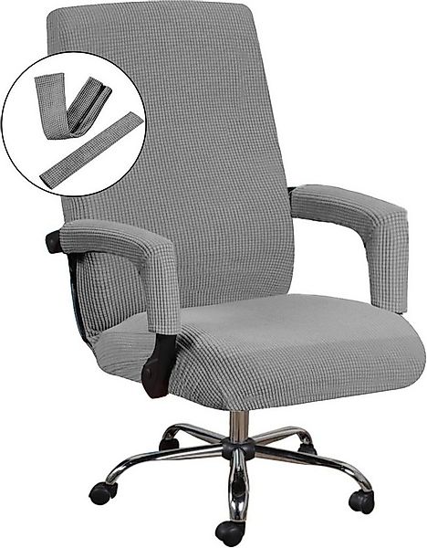 Kaket Stuhlhusse Elastische Stuhlhussen Bürostuhl,Gaming Stuhl Bezug mit Ar günstig online kaufen