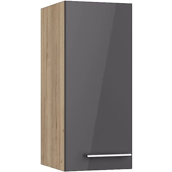 Optifit Küchen-Oberschrank Jonte984 30cm x 70,4cm x 34,9cm Anthrazit-Wildei günstig online kaufen
