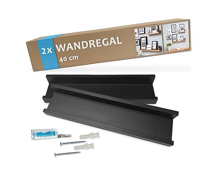 PHOTOLINI Wandregal Bilderleiste, Schweberegal 2er Set für Fotos, Poster & günstig online kaufen