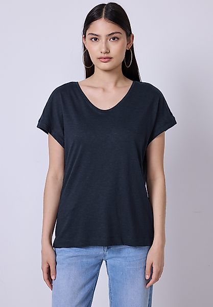 STREET ONE STUDIO V-Shirt, im soften Baumwoll-Mix günstig online kaufen